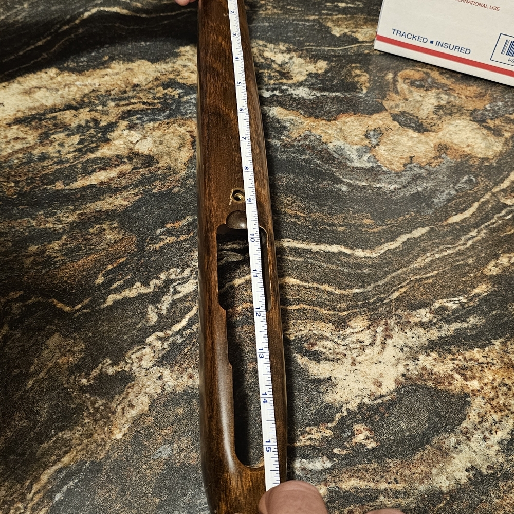 Real wooden rifle gun stock - Picture 10 of 10